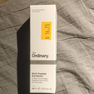 The Ordinary Multi-Peptide Eye Serum — White with Gray Accent